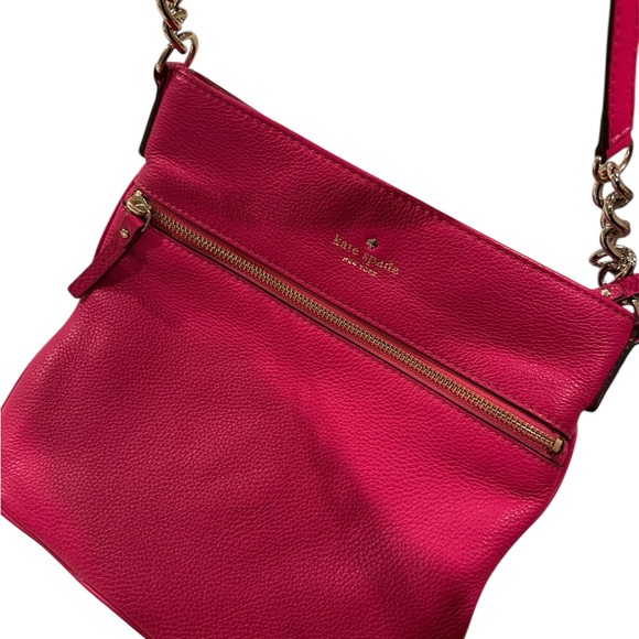 Kate Spade New York Cobble Hill Ellen crossbody bag chain/leather strap - Picture 3 of 9